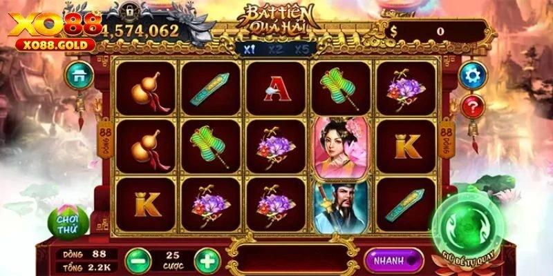 Bát Tiên Quá Hải - Siêu Phẩm Săn Thưởng Tại XO88