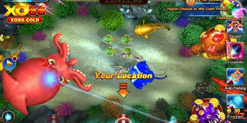 Jackpot Fishing XO88 - Siêu Phẩm Săn Thưởng Dưới Đại Dương